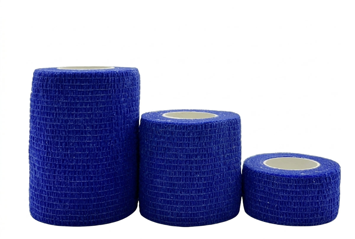 Self-Adhesive Elastic Sport Bandage Wraps - Multi-Size & Color Collection