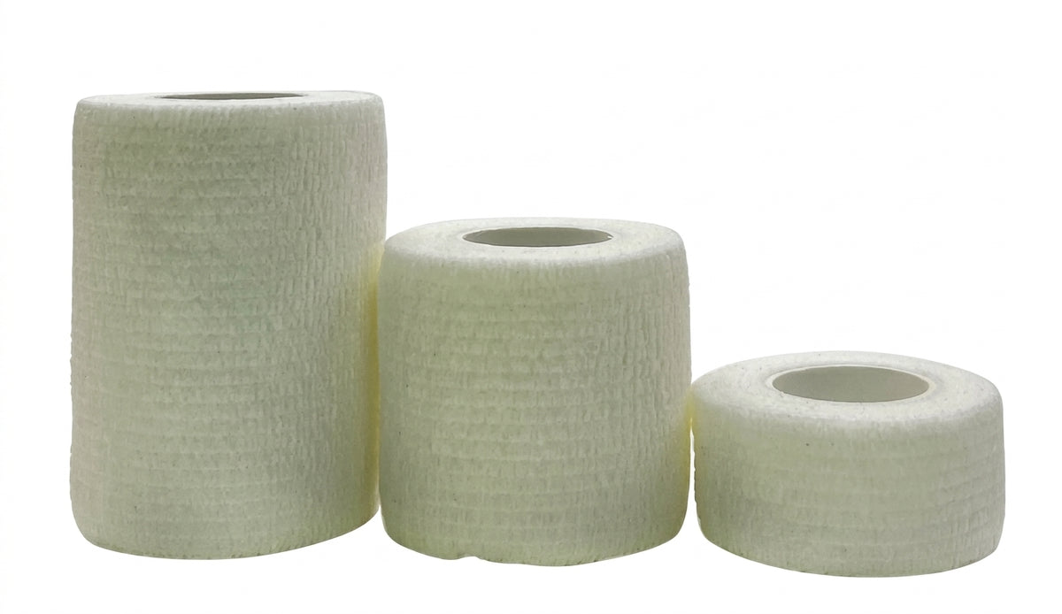 Self-Adhesive Elastic Sport Bandage Wraps - Multi-Size & Color Collection