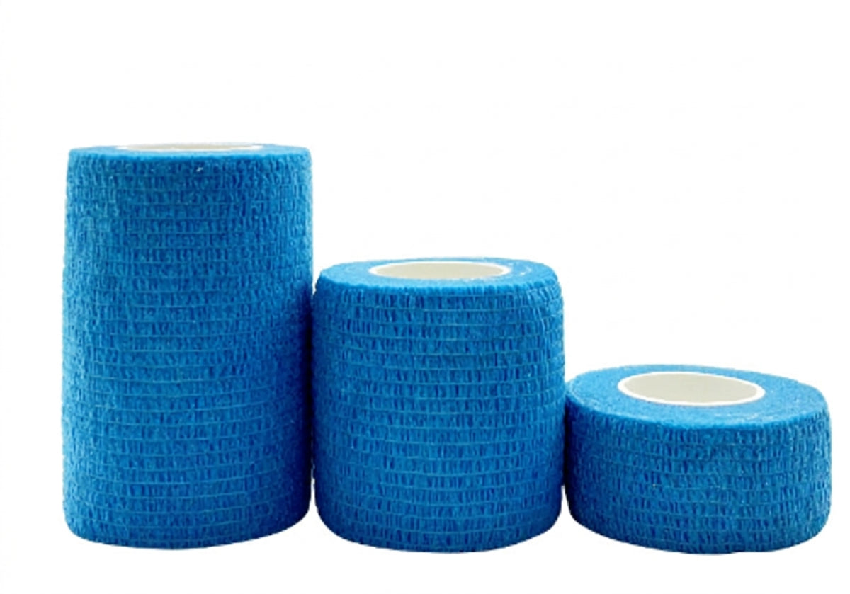 Self-Adhesive Elastic Sport Bandage Wraps - Multi-Size & Color Collection
