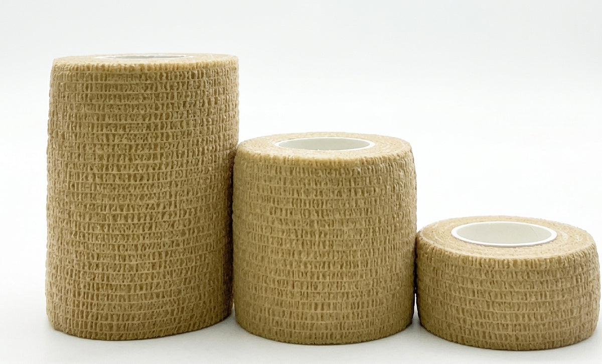 Self-Adhesive Elastic Sport Bandage Wraps - Multi-Size & Color Collection