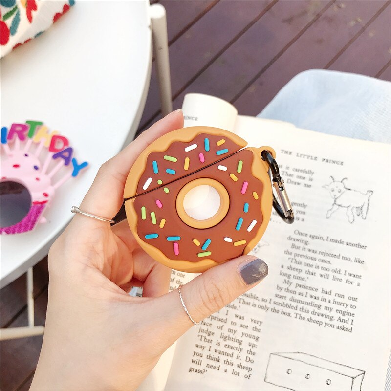 Compatible with Apple, Donuts  Case  Airpods Pro Silicorn