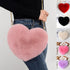 Love Bags For Women Plush Chain Shoulder Bags Valentine&