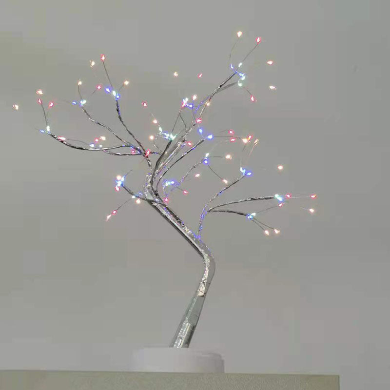 New Colored Light, Starry Sky LED, Copper Wire, Rice Tree Lamp