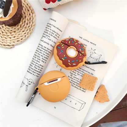 Compatible with Apple, Donuts  Case  Airpods Pro Silicorn