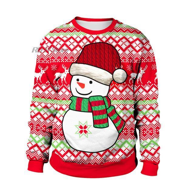 Ugly Christmas Sweater Santa Elf