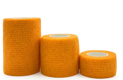 Self-Adhesive Elastic Sport Bandage Wraps - Multi-Size &amp; Color Collection