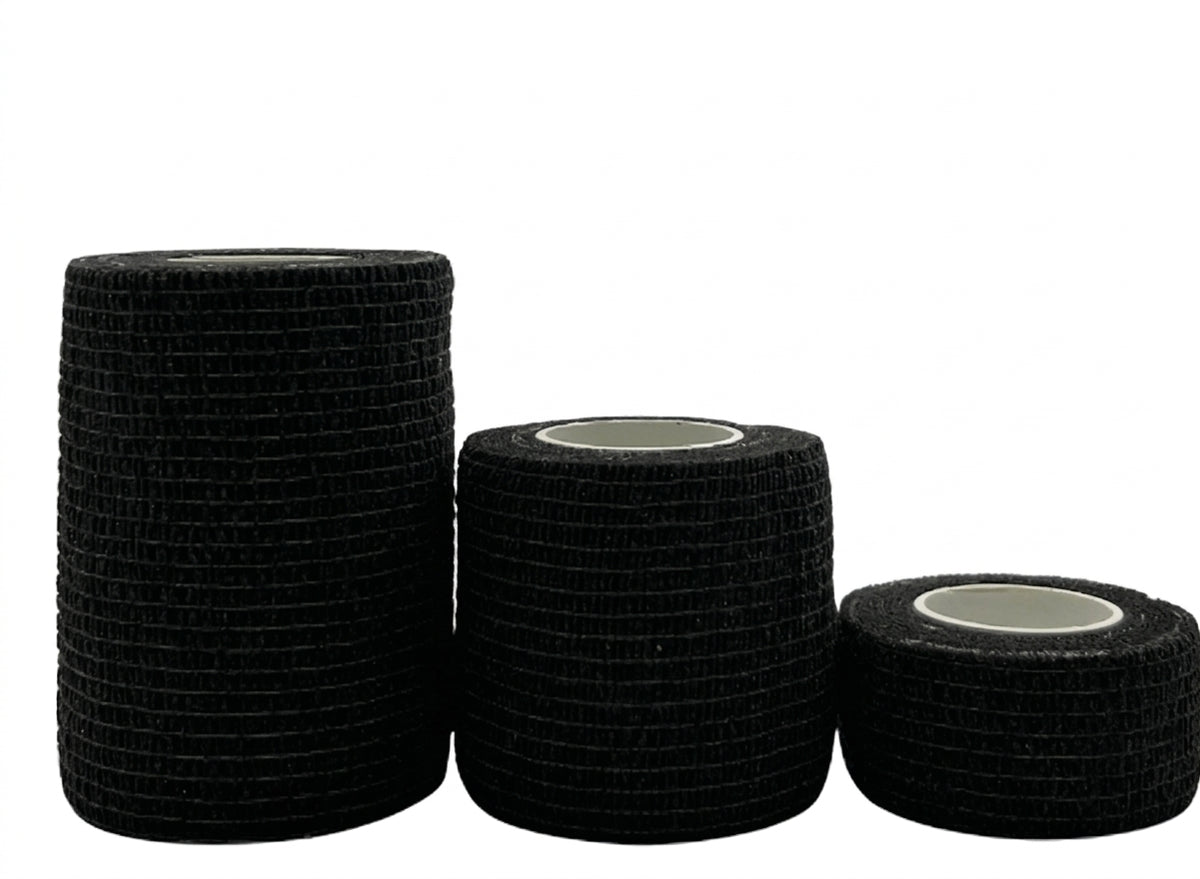 Self-Adhesive Elastic Sport Bandage Wraps - Multi-Size &amp; Color Collection
