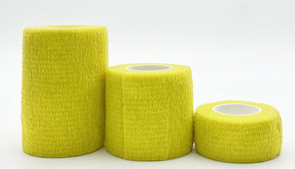 Self-Adhesive Elastic Sport Bandage Wraps - Multi-Size &amp; Color Collection