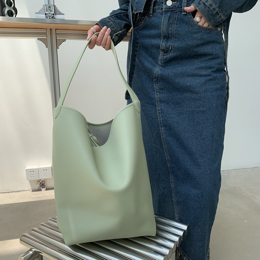 Fashionable And Minimalist Large Capacity Single Shoulder Mother Bag