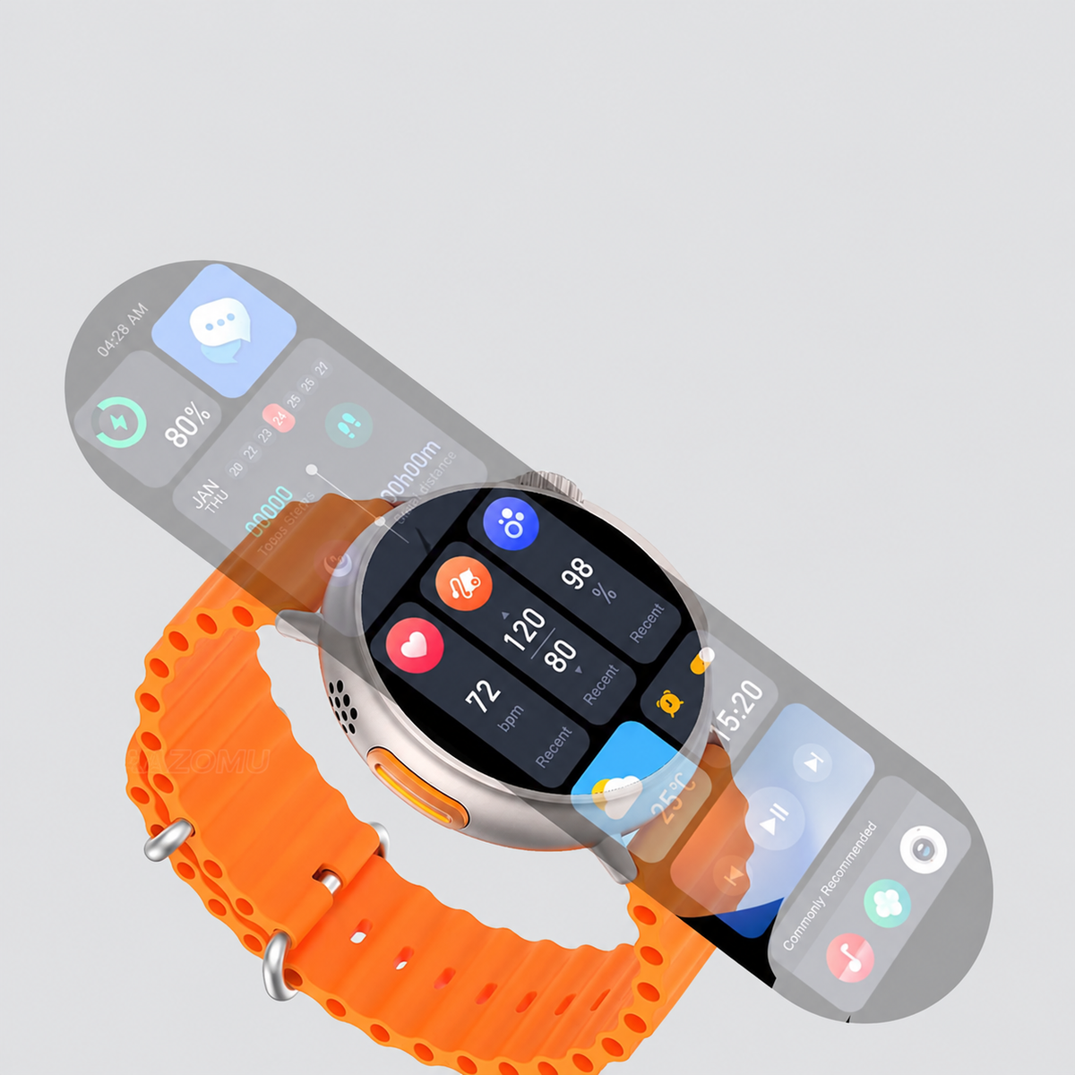 AMOLED 1.6 Inch Smart Watch