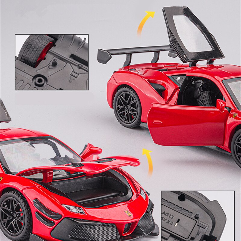 Ferrari 488 Alloy Sports Car