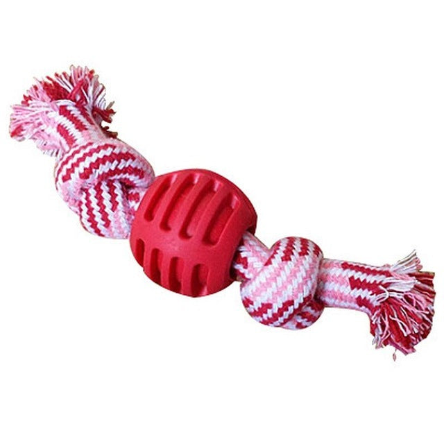 Bite Resistant Teething Rope Toy for Small and Medium Dogs