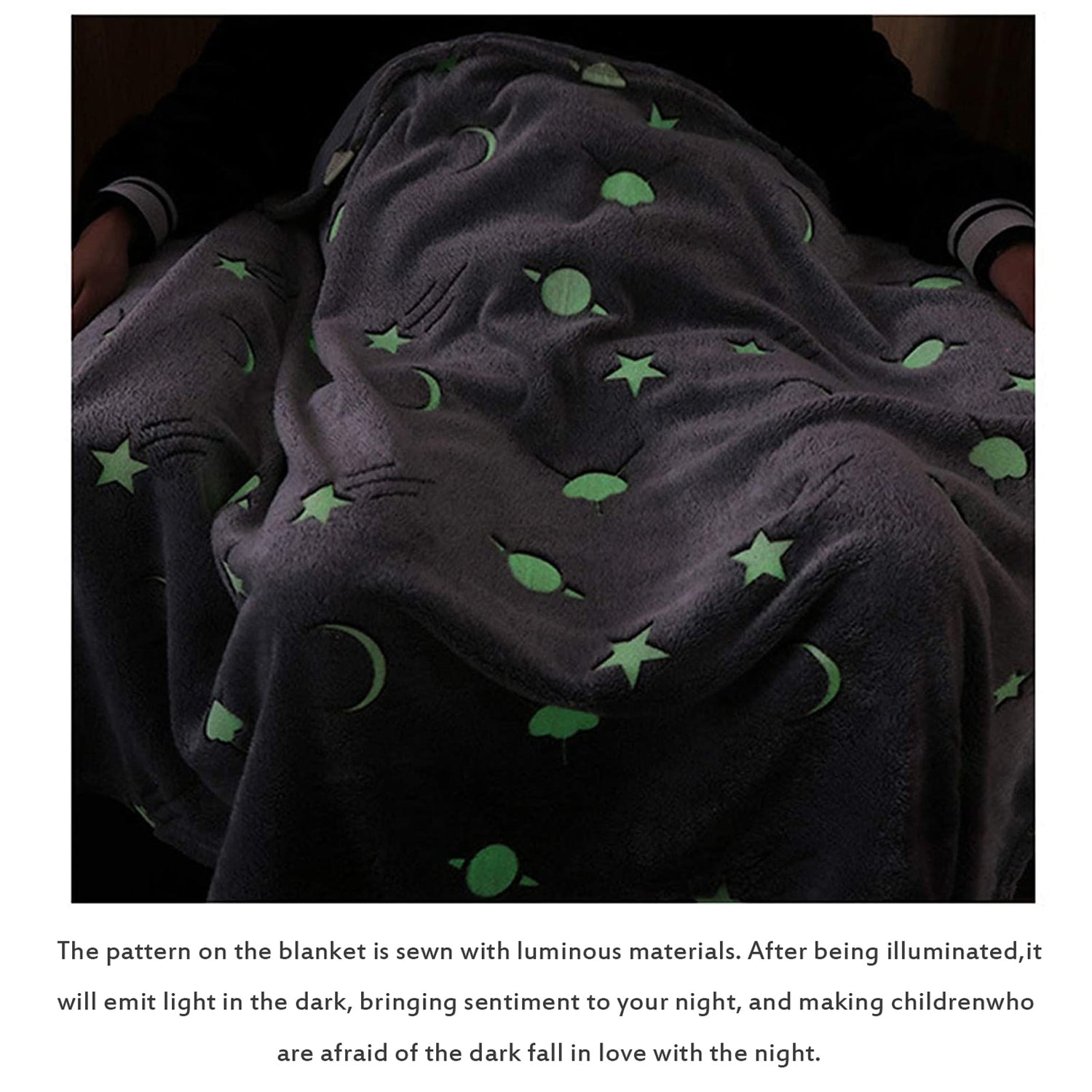 Glow in the Dark Throw Blanket