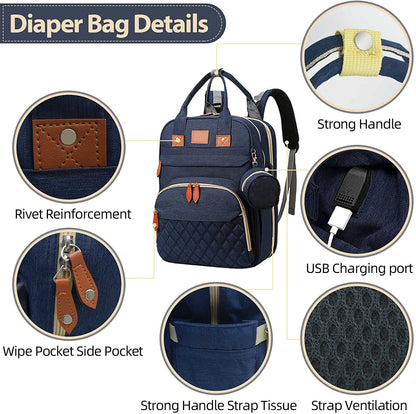 Changing Station Diaper Bag Backpack