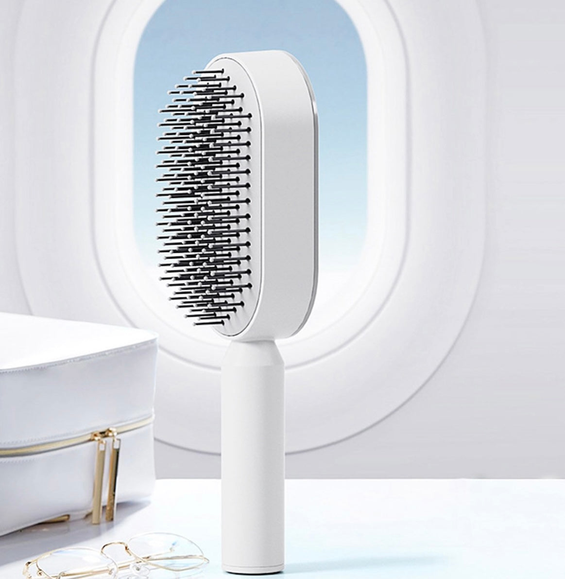 Self Cleaning Hair Brush